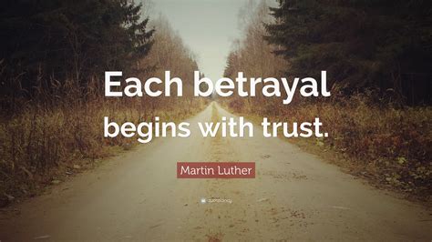A Betrayal of Trust .